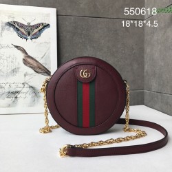 구찌 라운드 숄더백 550618 BG-GC