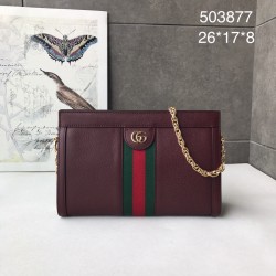 구찌 오피디아 GG 수프림 숄더백 503877 BG-GC
