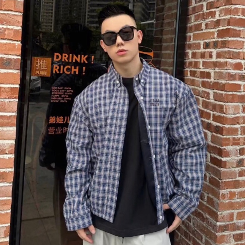 [홍콩명품,MIU MIU] 미우미우 26SS 로고 자켓 MM065 HD, 홍콩명품의류,구매대행,온라인명품