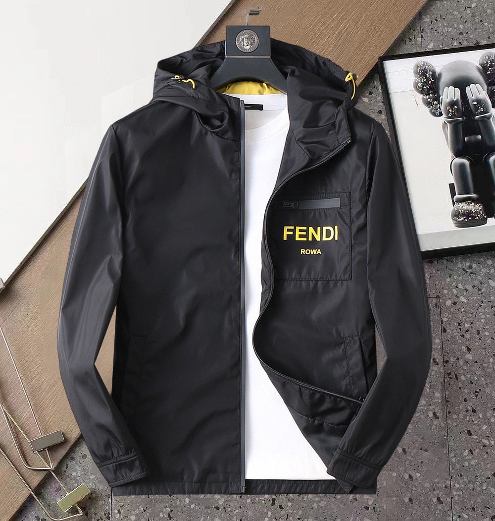 [홍콩명품,FENDI] 펜디 2026 남성용 바람막이 후드자켓 FD714 ZW 홍콩명품의류,구매대행,온라인명품